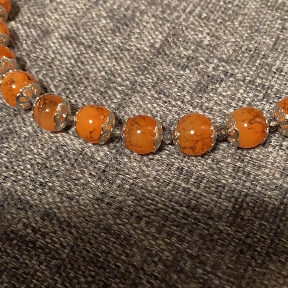 Brown Bead Necklace - Picture 3 of 4